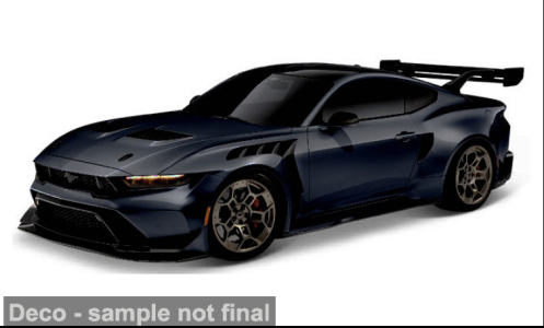 FORD Mustang GTD (2025), black