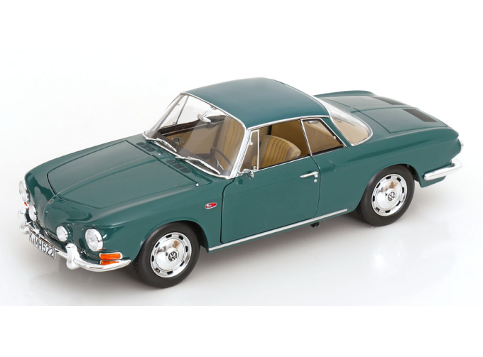 VOLKSWAGEN Karmann Ghia Type 34 Coupe (1961), green