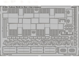 Фототравление для Typhoon Mk. Ib Car Door крыльевое вооружение