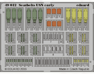 Фототравление для Seatbelts USN early