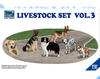 Livestock Set Vol.3 (six dogs)