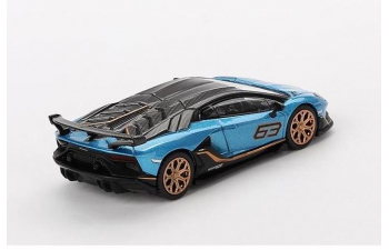 LAMBORGHINI Aventador SVJ 63 LHD (2023), blue / black