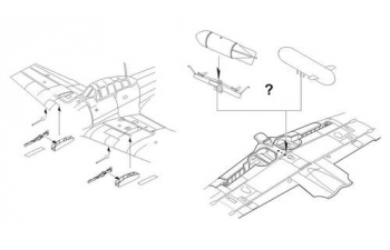 A6M5 / A6M5a Zero - Armament set& conversion