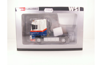 DAF XF105 SC 4x2 тягач, масштаб 1:50, белый / синий / красный