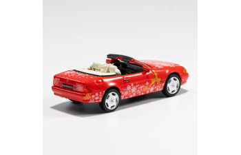 MERCEDES-BENZ SL500 Convertible R129 (1988), red