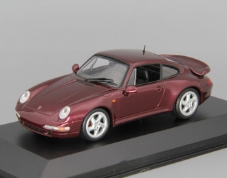 PORSCHE 911 Turbo (993) (1993), red metallic