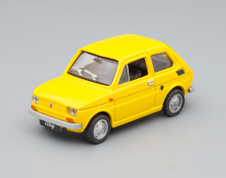 FIAT 126P - Kolekcja PRL, yellow