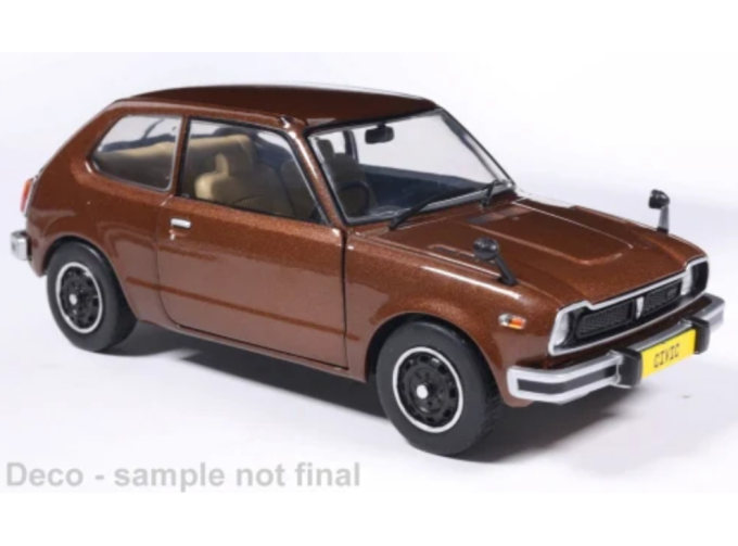 HONDA Civic 1972, brown