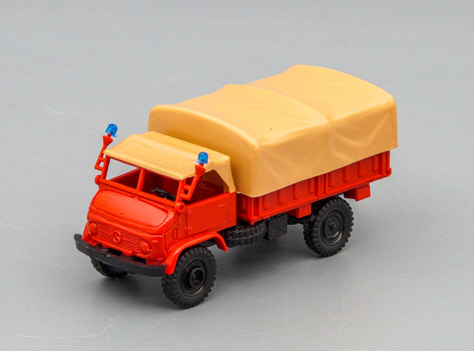 UNIMOG S, red / brown