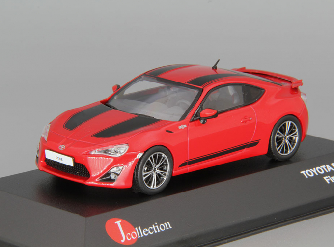 TOYOTA GT86 1-st Edition LHD (2012), red / black