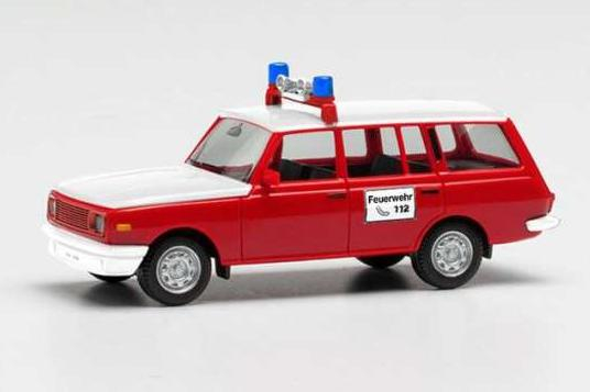 WARTBURG 353 Tourist Freiwillige Feuerwehr Wittstock, red / white