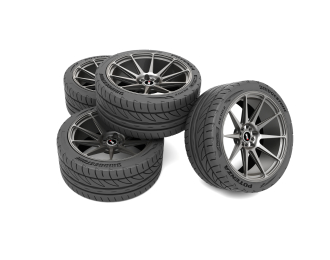 Набор дисков XXR 527 18 дюймов (с покрышками)