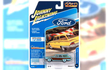 FORD Country Squire (1960), blue / brown