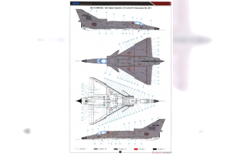 Сборная модель Истребитель Kfir C2/C7