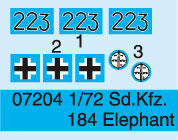 Сборная модель Танк "Элефант"