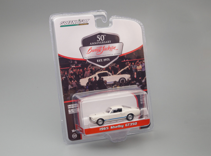 FORD Mustang Shelby GT350 (Lot #1381) (1965), White/Blue