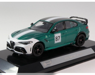 ALFA ROMEO Giulia Gtam №87 Nurburgring (2021) With Hard Showcase, Green White