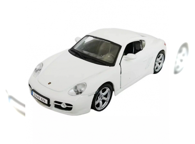 PORSCHE Cayman S, white