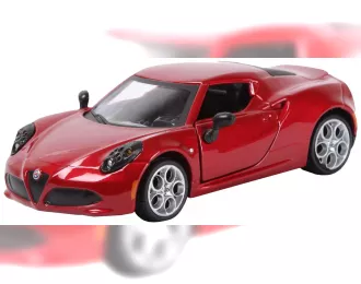 ALFA ROMEO 4C, red metallic