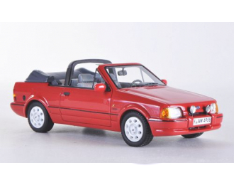 FORD Escort XR3i Cabriolet 1986, red