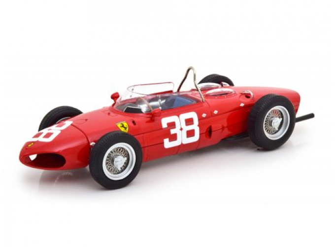 FERRARI 156 Sharknose GP Monaco 1961 World Champion #38 Phil Hill, red