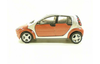 SMART ForFour, Городские 1:43, кирпичный