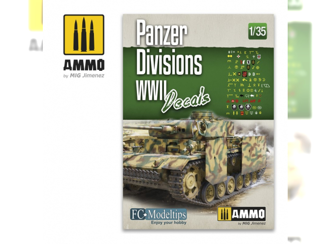 Panzer Divisions WWII Decals 1/35