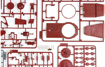 Сборная модель Renault FT Char Canon with Girod Turret