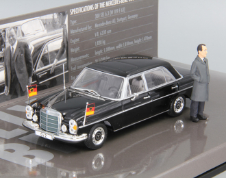 MERCEDES-BENZ 300 SEL 6.3 W109 Bundeskanzler Willy Brandt (1970), black