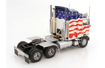 KENWORTH K100 Aerodyne Stars Stripes (1976), white blue red