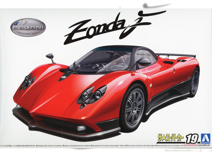 Сборная модель Pagani Zonda F 05