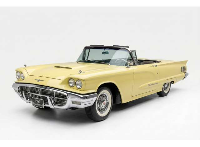 FORD Thunderbird Open Convertible (1960), yosemite yellow
