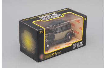 Горький М1 такси, темно-коричневый с серым