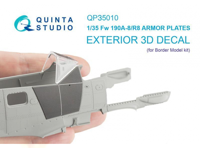 Декаль Накладные бронепанели FW 190A-8/R-8 (Border Model)