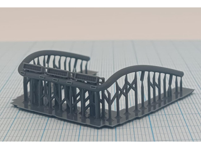 Светодиодная балка с габаритными огнями на дуге (тип 1), 3 шт