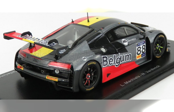 AUDI R8 Lms Team Belgium №88 Fia Motorsport Games Gt Cup Vallelunga (2019) L.Machiels - N.Verdonck, Black Red Yellow