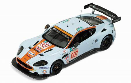 ASTON MARTIN DBR9 007 LMGT1 4th Le Mans (H.Frenzen - A.Piccini - K.Wendlinger) 2008, белый
