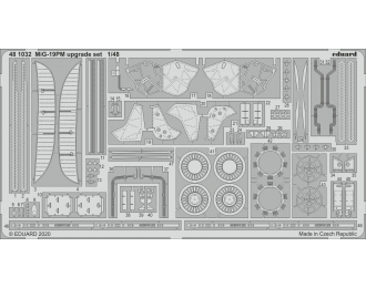 Фототравление для MiG-19PM upgrade set