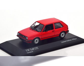 VOLKSWAGEN Golf 2 GTI 1985, red 