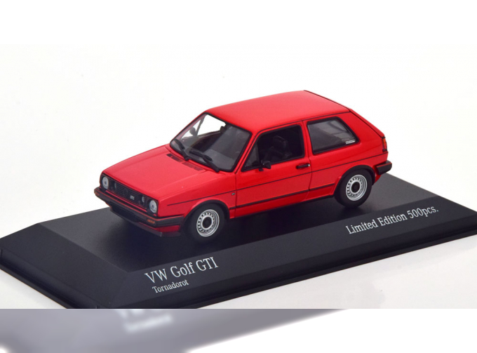 VOLKSWAGEN Golf 2 GTI 1985, red 