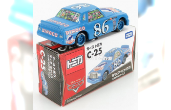 WALT DISNEY Pixar Cars - Chick Hicks Dinoco N 86, Light Blue