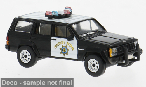 JEEP Cherokee California Highway Patrol (1984), black/white