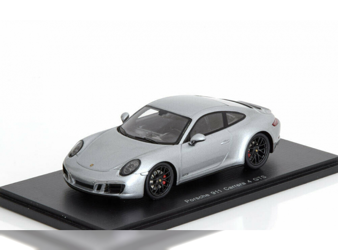 Porsche 911 Carrera 4 GTS 2017 (silver)