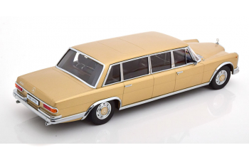 MERCEDES-BENZ 600 LWB W100 Pullman (1964), goldmetallic