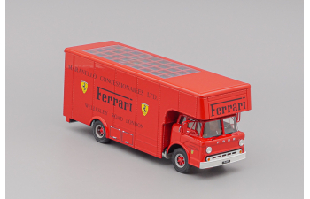 (Уценка!) FORD C-Type Truck F1 Ferrari Car Transporter Uk Maranello Concessionaries Ltd, red