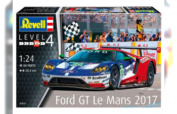 Сборная модель Ford GT Le Mans 2017