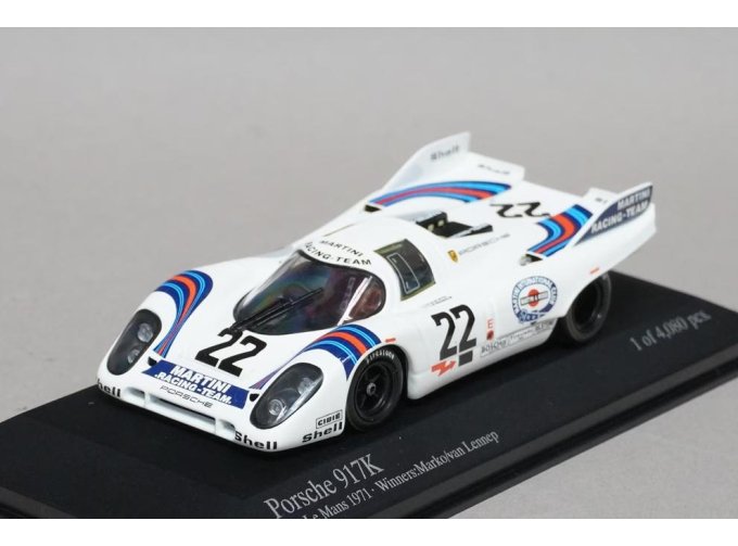PORSCHE 917 K Sieger 24h Le Mans, Marko / van Lennep (1971), Martini