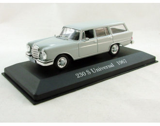 MERCEDES-BENZ 230 S Universal (1967), Mercedes-Benz Offizielle Modell-Sammlung 12, серый