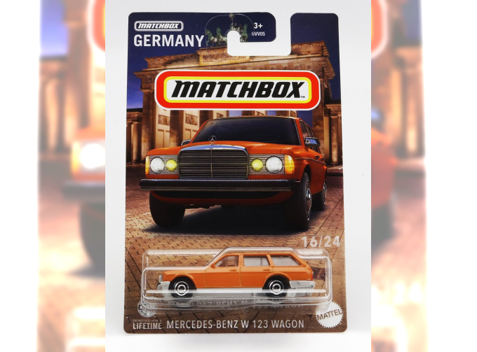 MERCEDES-BENZ E-class (w123) Sw Station Wagon (1983), Orange