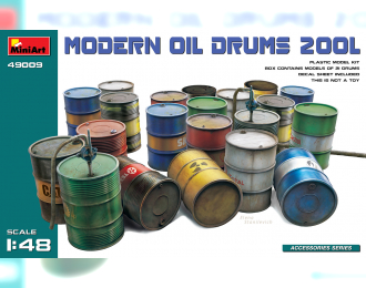Сборная модель Modern Oil Drums 200l